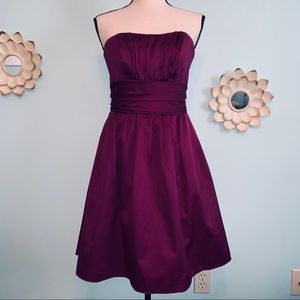 David’s Bridal Tube Top Dress